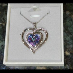 NWT 💎 Silver Heart pendant necklace
